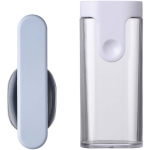BPA-free Mepal folding spoon with protective case blue colour third view