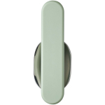 BPA-free Mepal folding spoon with protective case apple green colour close-up view 2