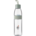 Leakproof water bottle with integrated loop 700ml Mepal apple green colour pad printing view