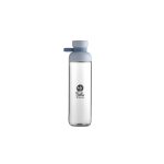 Water bottle with leakproof flip-top lid 900ml Mepal blue colour pad printing view