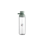 Water bottle with leakproof flip-top lid 900ml Mepal apple green colour pad printing view