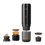 Prixton rechargeable portable coffee machine, 15 bar, 80 ml black colour second view