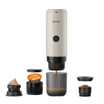 Prixton rechargeable portable coffee machine, 15 bar, 80 ml beige colour second view