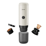 Prixton rechargeable portable coffee machine, 15 bar, 80 ml beige colour third view