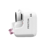 Children's instant print camera 1,300 mAh Prixton white colour side view