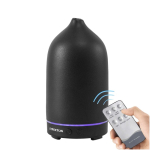 Prixton humidifier with 7-colour LED light and timer black colour third view