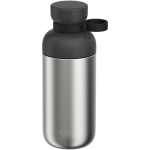 Water bottle with dual opening and screw cap 500ml Mepal black colour