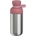 Water bottle with dual opening and screw cap 500ml Mepal pink colour