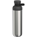 Double-opening bottle with leak-proof lid 900ml Mepal black colour