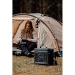 Cooler bag with adjustable strap and pockets Nordic Drift Storm10L black colour ambient view 3 