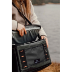 Cooler bag with adjustable strap and pockets Nordic Drift Storm10L black colour ambient view 4