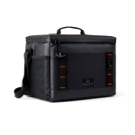 Large cooler bag with leakproof lining Nordic Drift Storm 20L black colour third view