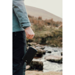 Foldable solar power bank with fast charging Nordic Drift Titan 10000mAh black colour ambient view
