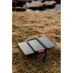 Foldable solar power bank with fast charging Nordic Drift Titan 10000mAh black colour ambient view 3 