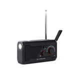 Emergency radio with power bank Nordic Drift Titan 4000mAh black colour third view