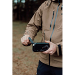 Emergency radio with power bank Nordic Drift Titan 4000mAh black colour ambient view 2