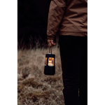 Camping lantern with speaker and USB-C charging Nordic Drift Everest 10W black colour ambient view 3 