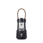 Camping lantern with speaker and USB-C charging Nordic Drift Everest 10W black colour printing view