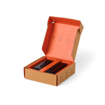 Magnetic hand warmer with power bank Nordic Drift Everest 6000mAh black colour view with box
