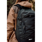 USB-C fast charging cable with carabiner Nordic Drift Everest 60W black colour ambient view