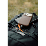 USB-C fast charging cable with carabiner Nordic Drift Everest 60W black colour ambient view 2