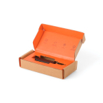 Nordic Drift Adventure stainless steel keyring multi-tool black colour second view with box