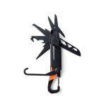 12-function multi-tool with carabiner Nordic Drift Adventure black colour third view