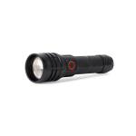 Rechargeable torch with adjustable zoom and 1000 lm Nordic Drift Everest black colour third view