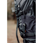 Pocket pen with compass and retractable graphite tip Nordic Drift Trail black colour ambient view 2