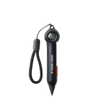 Pocket pen with compass and retractable graphite tip Nordic Drift Trail black colour printing view
