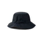 Lightweight 5-panel hat with chin cord 115 g/m² Nordic Drift black colour second view