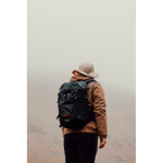 Lightweight 5-panel hat with chin cord 115 g/m² Nordic Drift beige colour