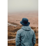 Lightweight 5-panel hat with chin cord 115 g/m² Nordic Drift navy-blue colour ambient view 2