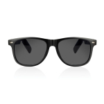 Smart audio glasses with AI translation, polarised UV400 black colour third view
