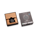Smart tracker with light, compatible with iOS and Android black colour view with box
