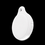 Smart tracker with light, compatible with iOS and Android off white colour third view