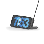 USB-C to USB-C charging cable with adjustable phone stand 65W black colour second view