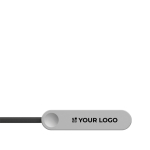 USB-C to USB-C charging cable with adjustable phone stand 65W black colour printing view
