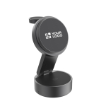 Foldable 3-in-1 wireless charger with ultra-fast 25W charging grey colour printing view
