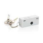 Instant keyring-style camera with colour screen and USB-C 720P white colour second view