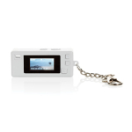 Instant keyring-style camera with colour screen and USB-C 720P white colour fourth view