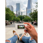Instant keyring-style camera with colour screen and USB-C 720P white colour ambient view 3