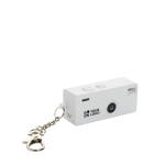 Instant keyring-style camera with colour screen and USB-C 720P white colour printing view