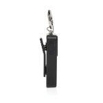 Compact personal alarm rechargeable via USB-C with LED light 150 dB black colour tenth view