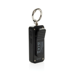 Compact personal alarm rechargeable via USB-C with LED light 150 dB black colour second view
