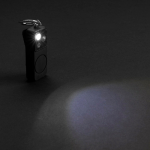Compact personal alarm rechargeable via USB-C with LED light 150 dB black colour sixth view