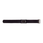 Ultra-thin health wristband with app and 1 ATM water resistance black colour third view