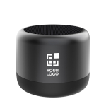 Compact wireless speaker with Bluetooth 5.3 and 3W sound grey colour printing view