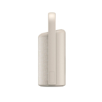 Compact wireless speaker with built-in microphone 10W beige colour fifth view