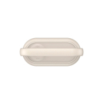 Compact wireless speaker with built-in microphone 10W beige colour sixth view